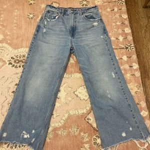Abercrombie & fitch high waisted jeans